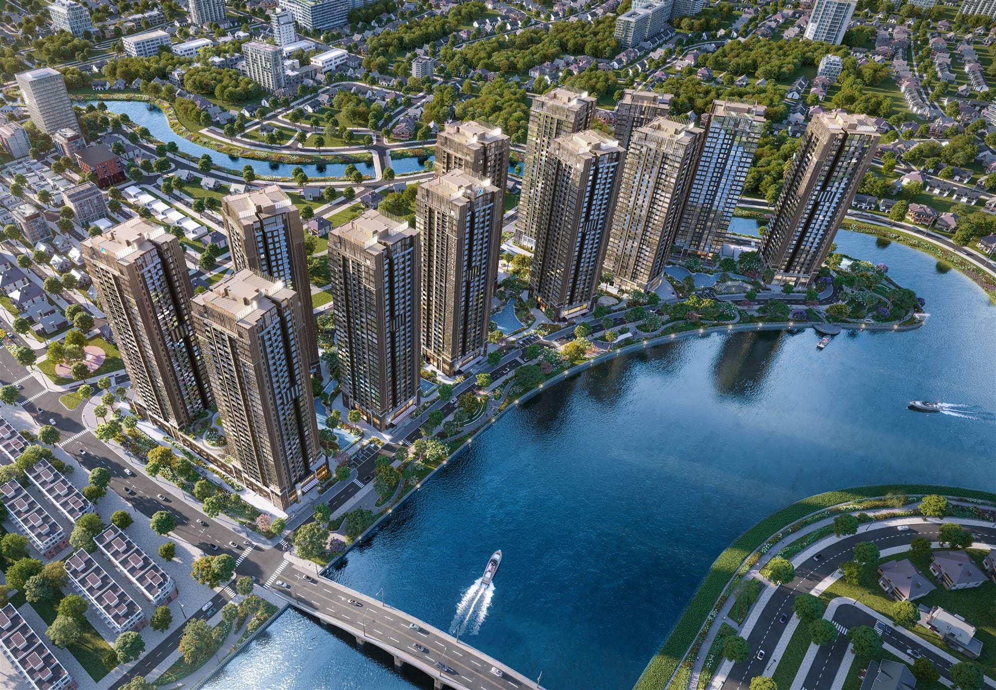 Phối cảnh dự án căn hộ The Privé Đất Xanh Quận 2