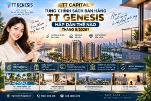 TT Capital tung chính sách bán hàng TT Genesis hấp dẫn thế nào?