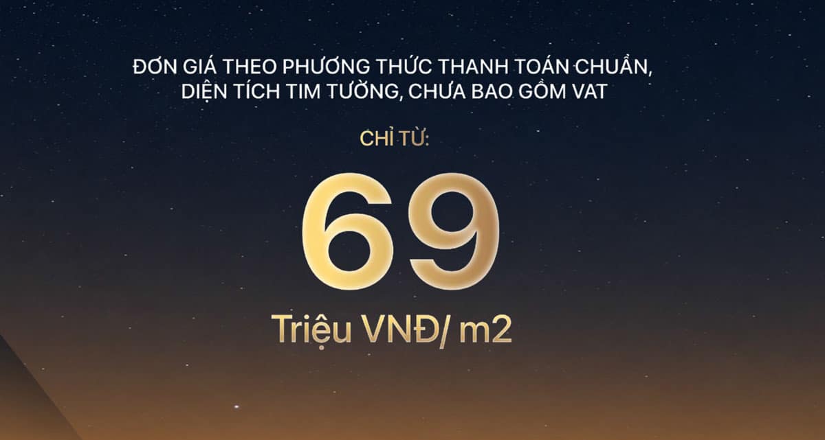 Giá căn hộ TT Genesis từ khoảng 69 triệu đồng/m²