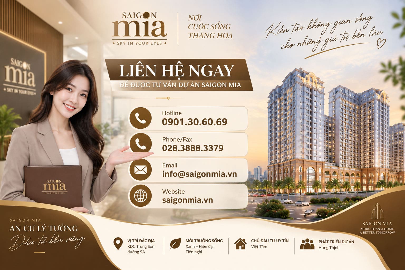 Kênh tham khảo và liên hệ Saigon Mia