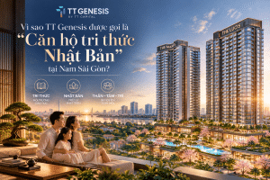 Vì sao TT Genesis được gọi là “Căn hộ tri thức Nhật Bản tại Nam Sài Gòn”?